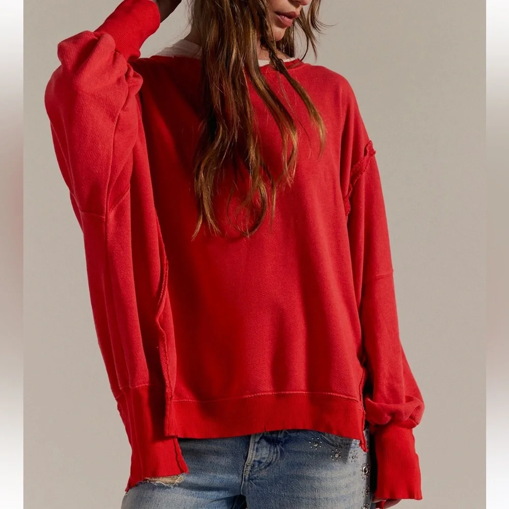 Free People Camden Sweatshirt - Picture 1 of 7